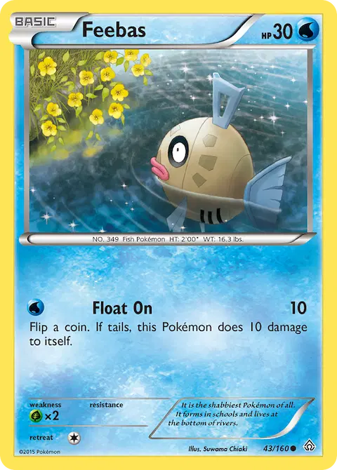 Feebas, Primal Clash 43/160