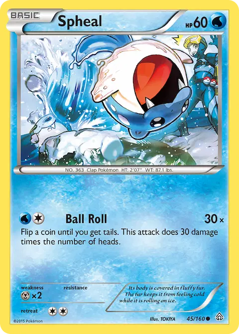 Spheal, Primal Clash 45/160