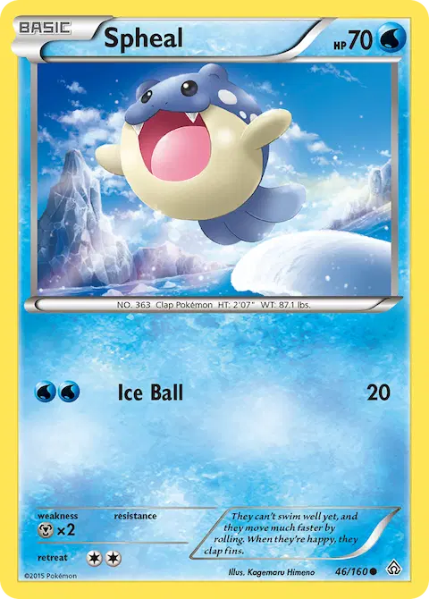 Spheal, Primal Clash 46/160