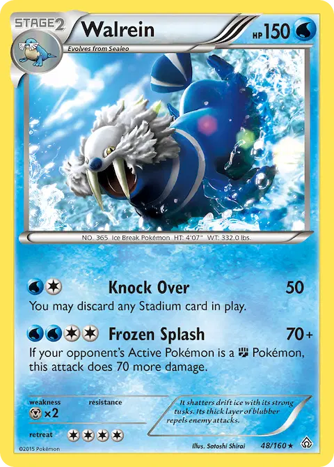 Walrein, Primal Clash 48/160