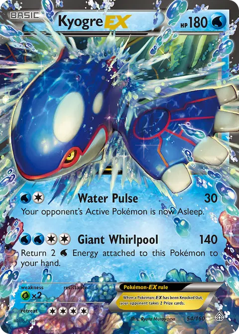 Kyogre EX, Primal Clash 54/160