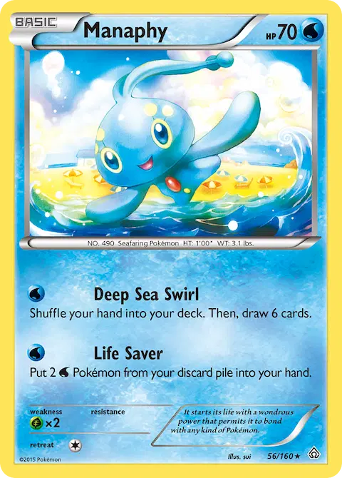 Manaphy, Primal Clash 56/160