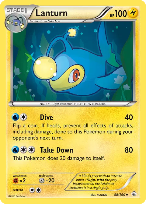 Lanturn, Primal Clash 58/160