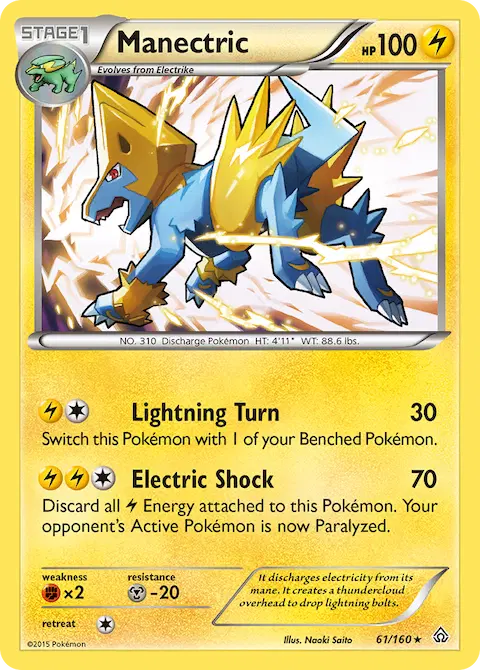 Manectric, Primal Clash 61/160