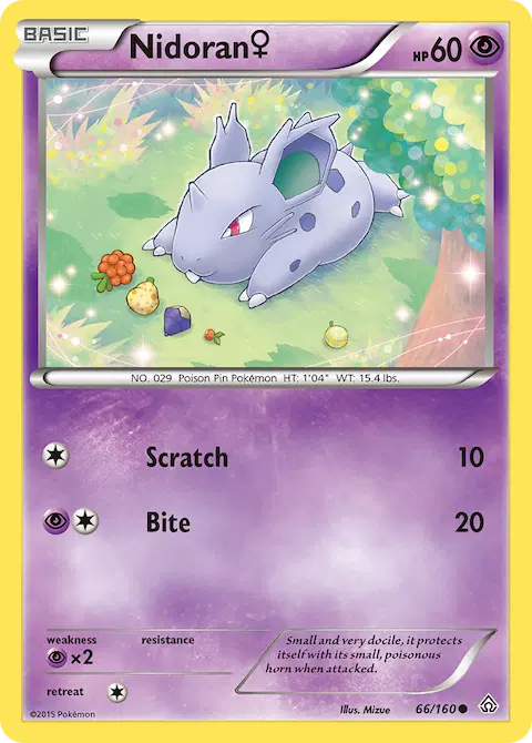 Nidoran♀, Primal Clash 66/160
