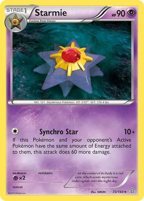 Starmie, Primal Clash 73/160