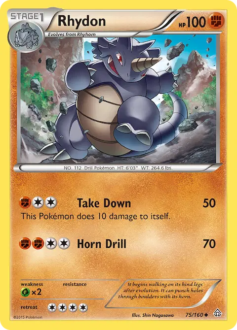 Rhydon, Primal Clash 75/160