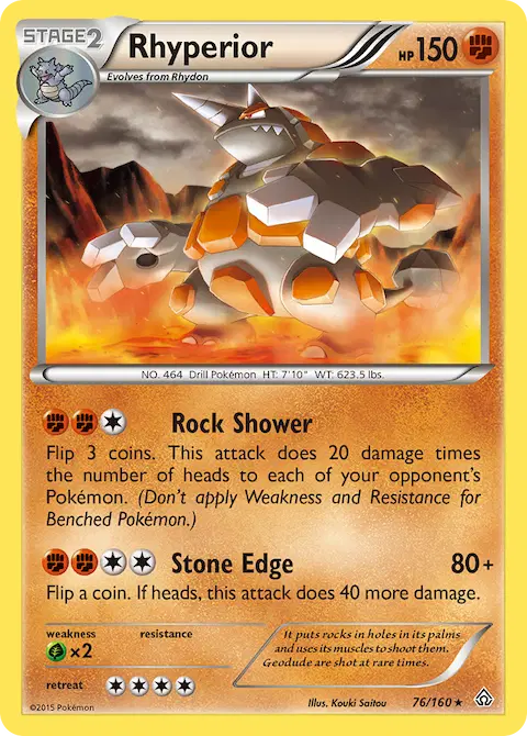 Rhyperior, Primal Clash 76/160