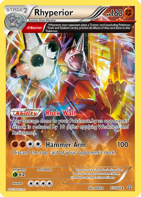 Rhyperior, Primal Clash 77/160