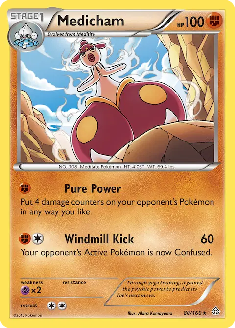 Medicham, Primal Clash 80/160