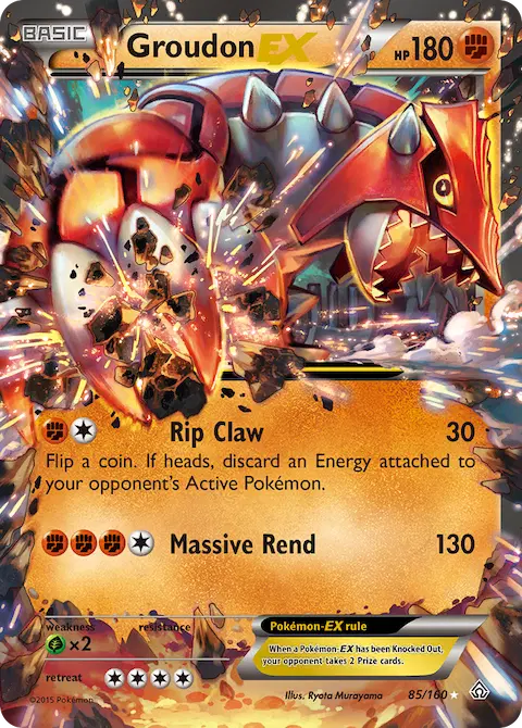 Groudon EX, Primal Clash 85/160