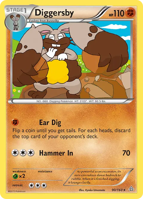 Diggersby, Primal Clash 90/160