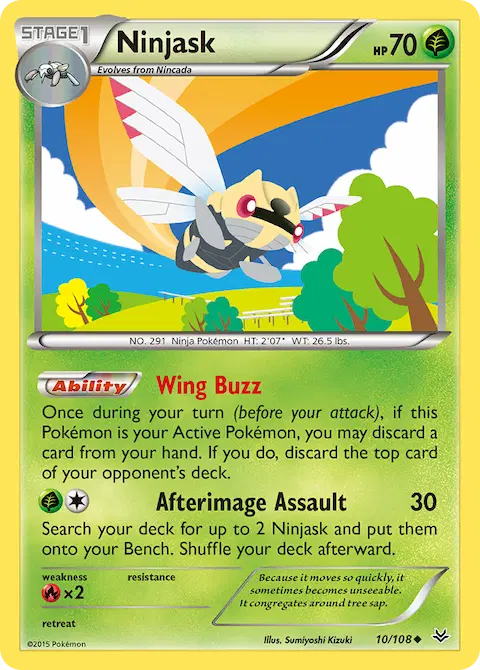 Ninjask, Roaring Skies 10/108