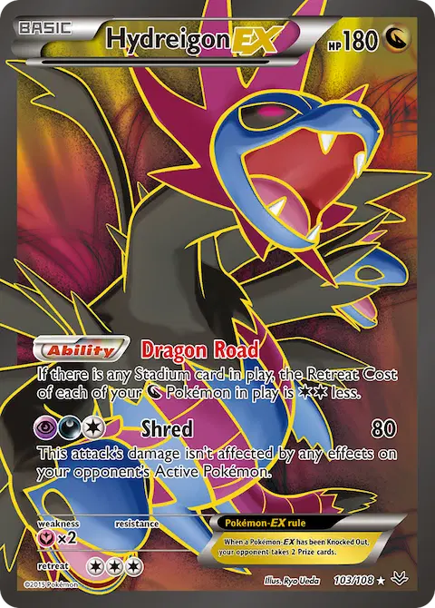 Hydreigon EX, Roaring Skies 103/108