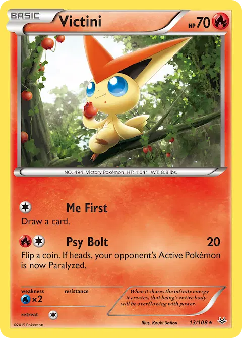 Victini, Roaring Skies 13/108