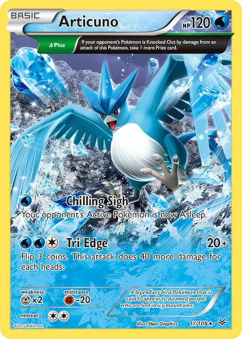 Articuno, Roaring Skies 17/108