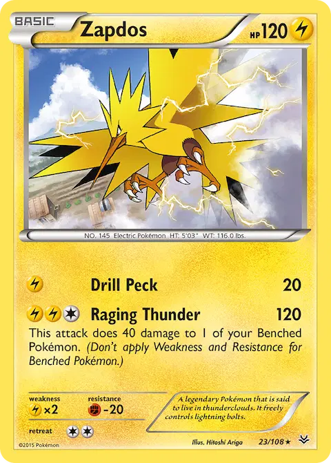 Zapdos, Roaring Skies 23/108