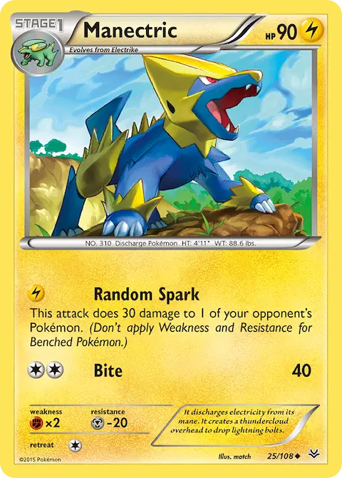 Manectric, Roaring Skies 25/108