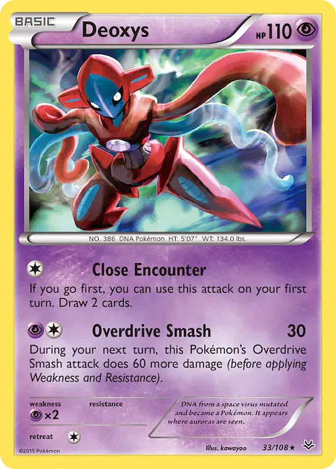 Deoxys, Roaring Skies 33/108