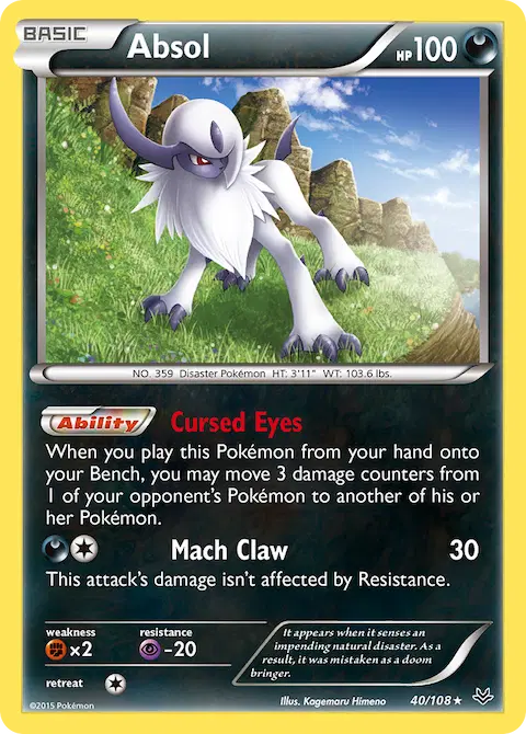 Absol, Roaring Skies 40/108