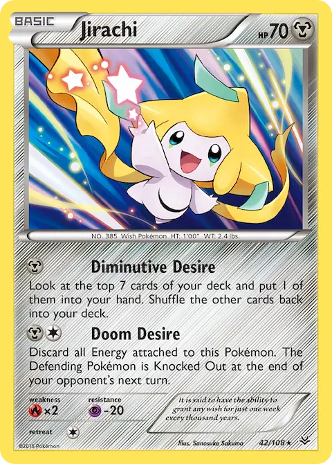 Jirachi, Roaring Skies 42/108