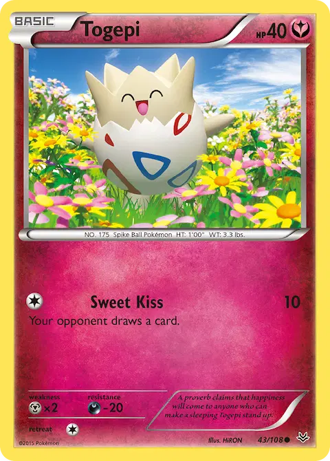 Togepi, Roaring Skies 43/108