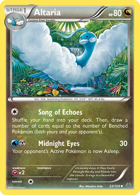 Altaria, Roaring Skies 53/108
