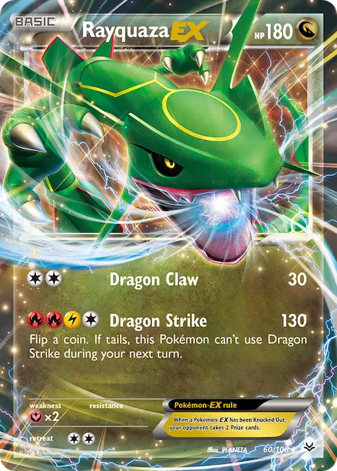 Rayquaza EX, Roaring Skies 60/108