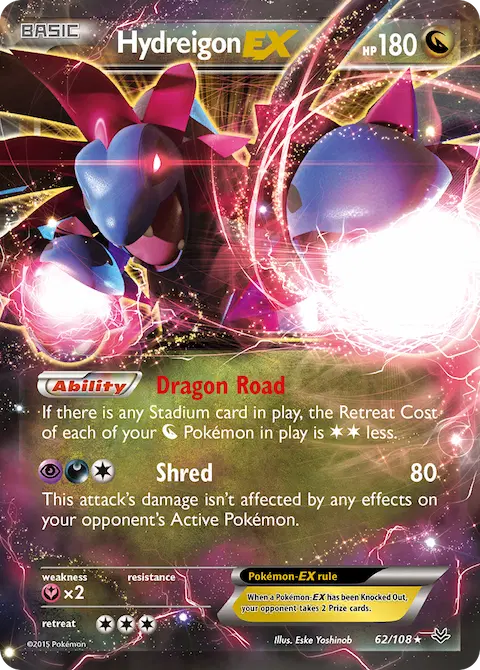 Hydreigon EX, Roaring Skies 62/108