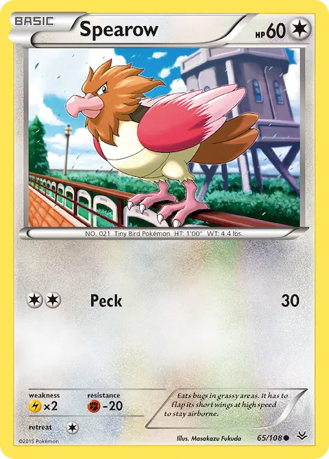 Spearow, Roaring Skies 65/108