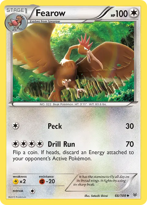 Fearow, Roaring Skies 66/108