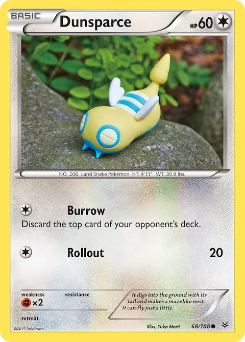 Dunsparce, Roaring Skies 68/108