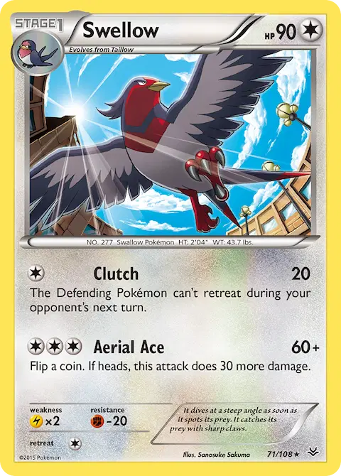 Swellow, Roaring Skies 71/108