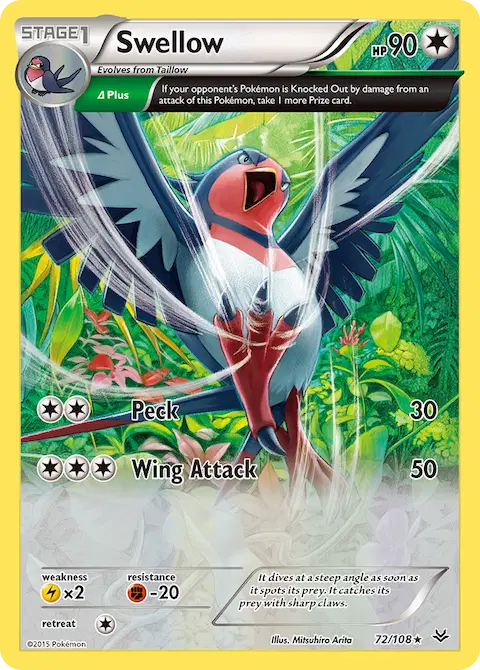 Swellow, Roaring Skies 72/108