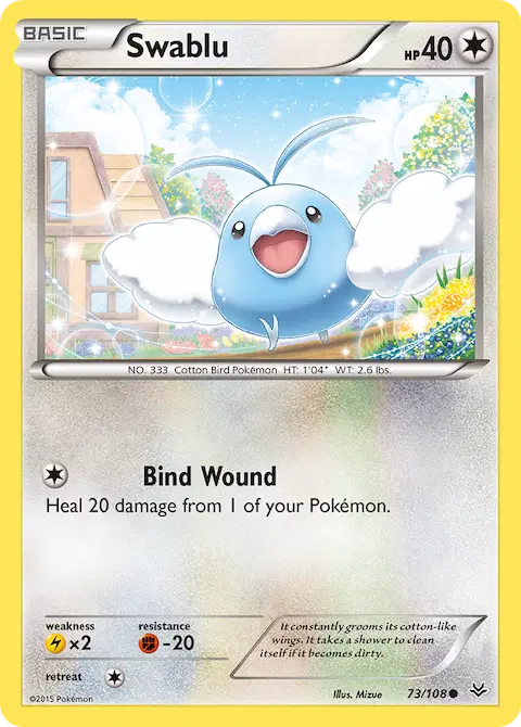 Swablu, Roaring Skies 73/108