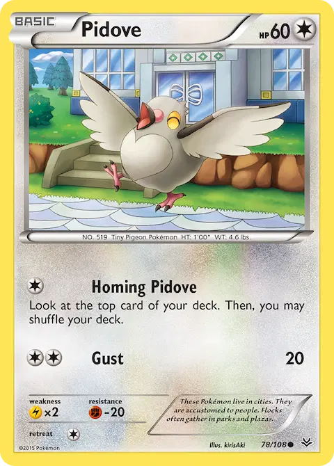 Pidove, Roaring Skies 78/108