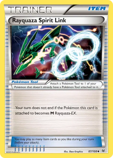 Rayquaza Spirit Link, Roaring Skies 87/108