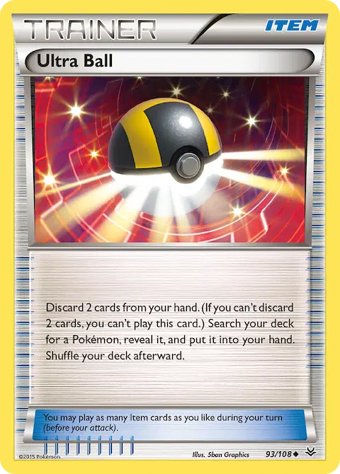 Ultra Ball, Roaring Skies 93/108