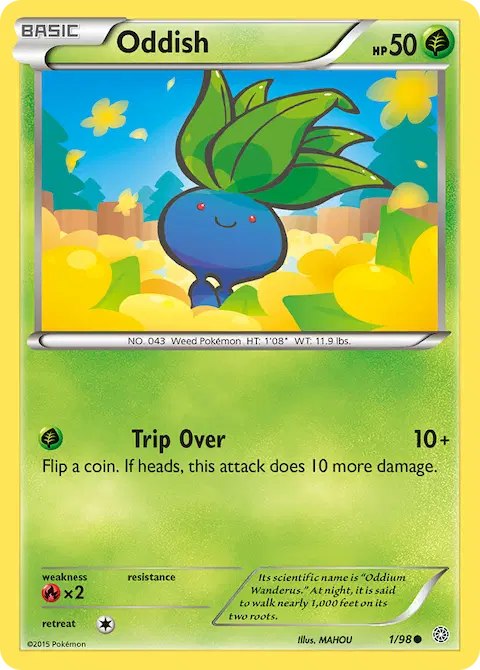 Oddish, Ancient Origins 1/98