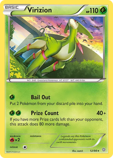 Virizion, Ancient Origins 12/98