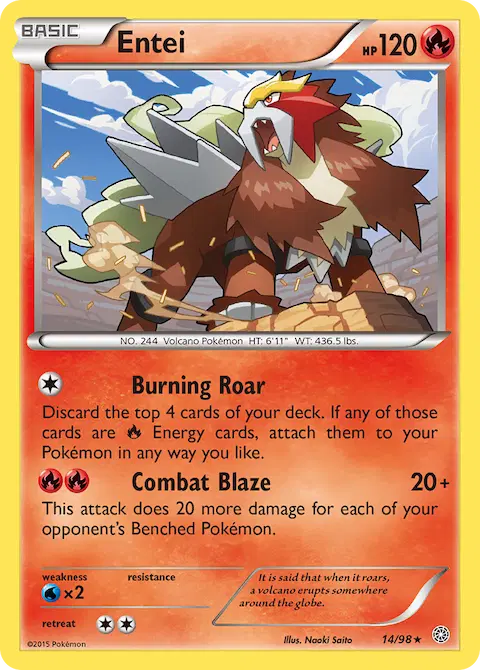 Entei, Ancient Origins 14/98