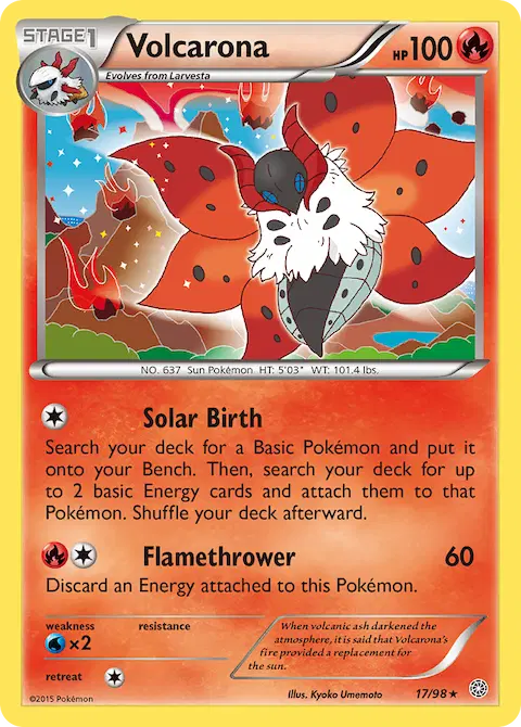 Volcarona, Ancient Origins 17/98