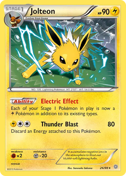 Jolteon, Ancient Origins 26/98