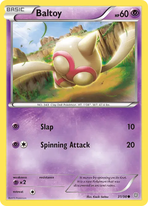 Baltoy, Ancient Origins 31/98