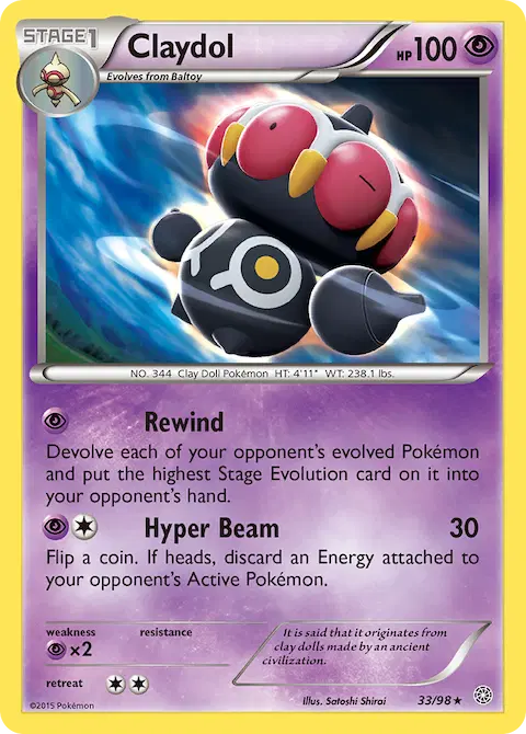 Claydol, Ancient Origins 33/98
