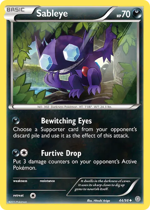 Sableye, Ancient Origins 44/98