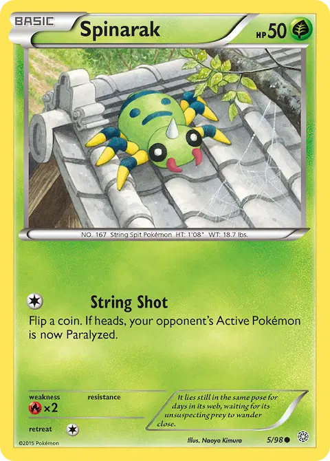 Spinarak, Ancient Origins 5/98