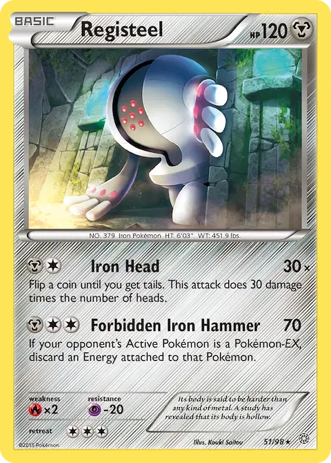 Registeel, Ancient Origins 51/98