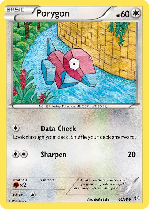 Porygon, Ancient Origins 64/98