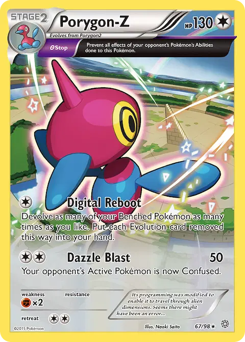 Porygon-Z, Ancient Origins 67/98